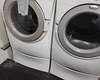 Newer Whirlpool 'Dual' Washer and Dryer - Heavy Duty