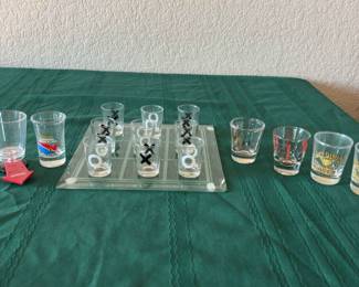 Tic Tac Toe Shot Glass Game Plus More