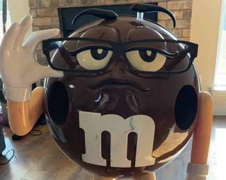 Ms Brown MM Candy Statue Display