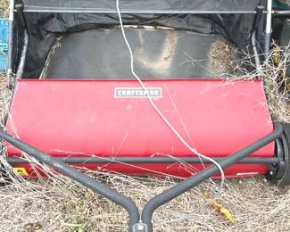 Craftsman High Speed Tow Lawn Sweeper