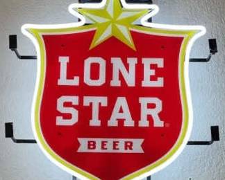 Lone Star Beer Neon Light