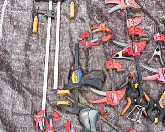 Lot Of Clamps