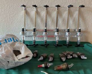 6 Head Wine Pouring Rack And More