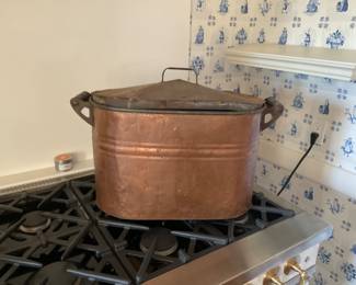 OLD COPPER BOILER 