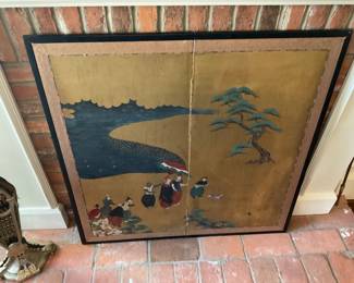 FIRE PLACE SCREEN
