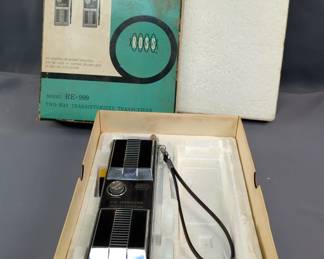 Ross Model RE-999 Two-Way Transistorized Transceiver, Qty 1, In Box