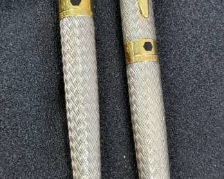Waterman Paris France Ballpoint Pen And Mechanical Pencil Set