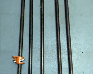 Pony Pipe Clamps, 36" Long, Qty 4