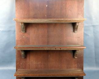Dunning 3 Shelf Wall Mounted Display, 24.5" x 20" x 5"