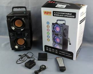 Supniu 2.2" Speaker, Model A21 Portable Wireless Speaker, Untested, In Original Box