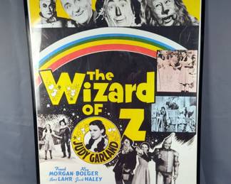 Wizard Of Oz M.A.P.S. Litho Framed Poster, 36" x 24"