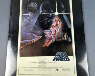 2006 Star Wars Poster Calendar 18.5" x 13.5"