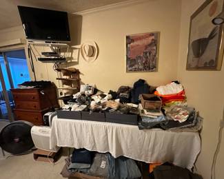 Men’s clothing. Some new in package