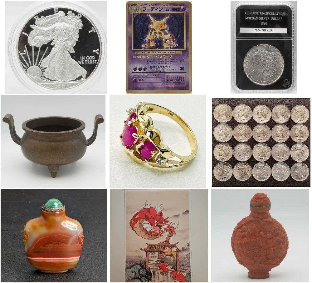 FINE JEWELRY, JADE, SILVER, NUMISMATICS,... starts on 10/17/2024