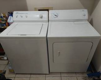 Kenmore Washer & Dryer; used, in good condition.