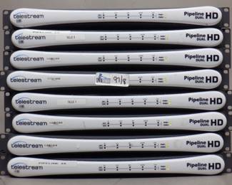 LOT OF 8 TELESTREAM PIPELINE DUAL HD