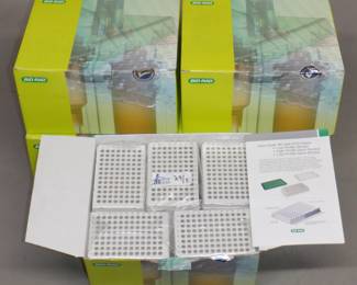LOT OF 5 BIO RAD HSP-9601 HARD SHELL PCR PLATES NIB
