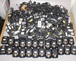 3 BOXES HAND HELD TRIGGER MICS, RADIOS AND MORE