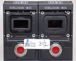 LOT OF 2 RED HELIUM 8K LIVE NO PS