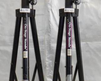 ON-STAGE PA/DJ STANDS