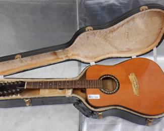HOFNER 12 ATRING GUITAR WITH CASE