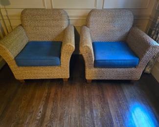 Pair of Pottery Barn Chairs $1000
39 w x 31 d x 35 tall
