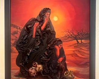 Sunia Raphael-Vinci, "Dust in the Wind", 3D Mixed Media, signed