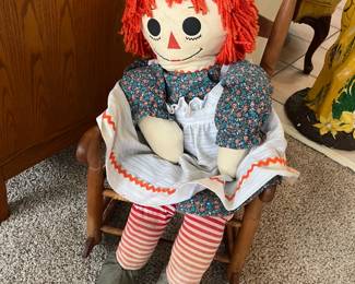 Raggedy Ann doll
