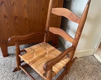 Child's rocking chair