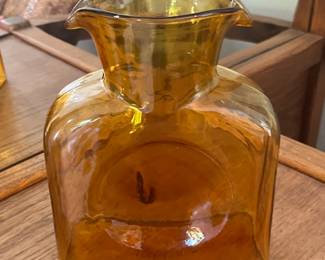 Blenko Glass water pitcher