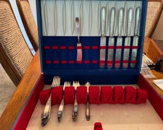 1847 Rogers Bros. flatware in the Ambassador pattern