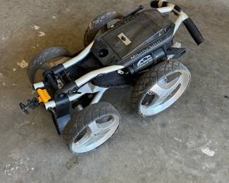 Sun Mountain micro cart collapsible golf caddy