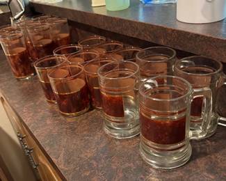 MCM Culver Tortoise glassware