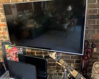 Another 55" TV and 2 smaller TVs