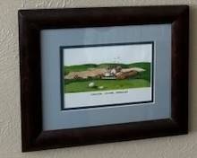 "Playing it as it lies" Robert Marble offset print