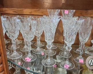 Crystal stemware