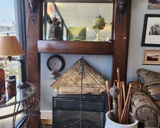 Fireplace surround