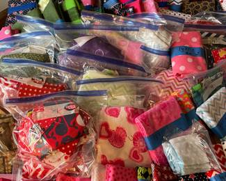 More fabric! For quilting, projects, so many colors and styles