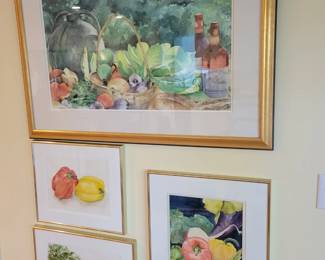 Watercolor Paintings. 