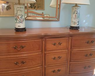 A pair of Oriental Lamps.  