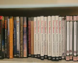 Artist technique DVD's.