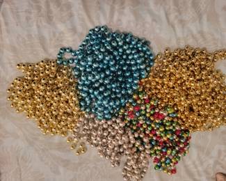 Glass string beads.