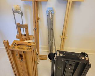 Plein Air Easels. 