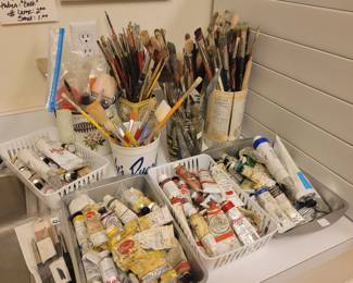 Artist supplies.