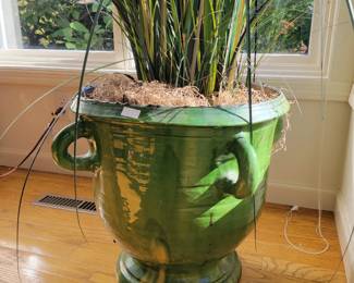 Large Green Planter. 