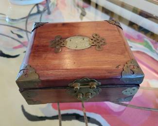 Jade Inlay Box.