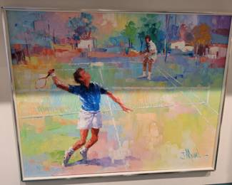  A John Manol Oil Painting.