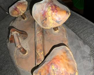 METAL Mushrooms TRENCH ART? 