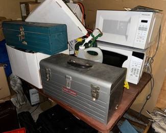 Craftsman Tool Chests and Microwaves