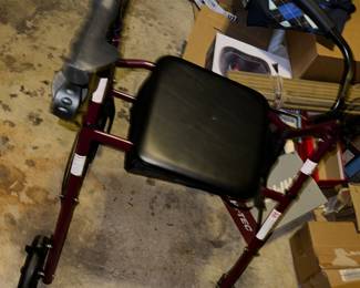 Handicapped scooter gizmo